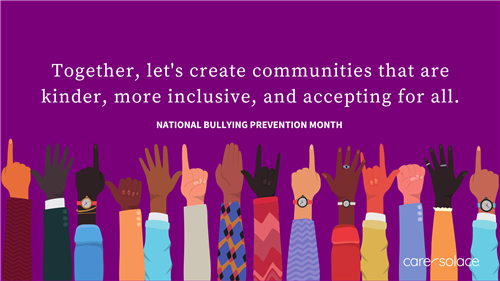 Together, let's create communities that are accepting for all